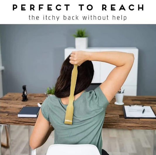 Wooden Back Scratcher & Massage Stick